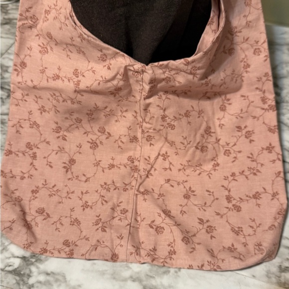 Floral Pink Tote Bag- Made collection by Lise Marie(me) - Picture 2 of 5